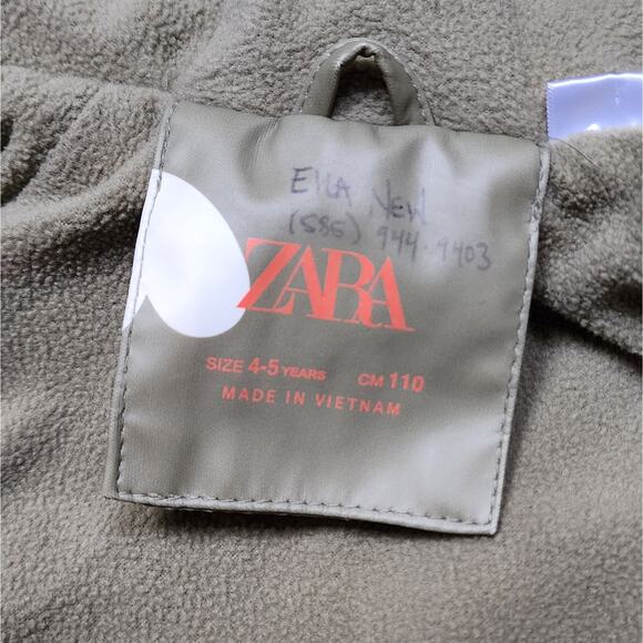 Zara Heart Fleece-Lined Rain Jacket - Picture 2 of 10